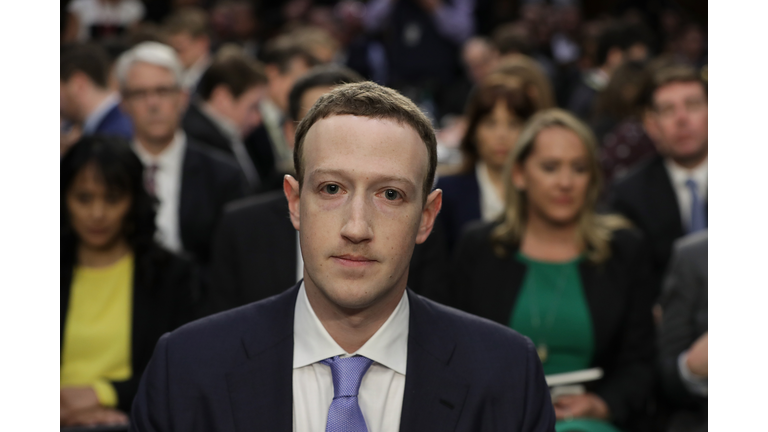 Facebook CEO Mark Zuckerberg Testifies At Joint Senate Commerce/Judiciary Hearing