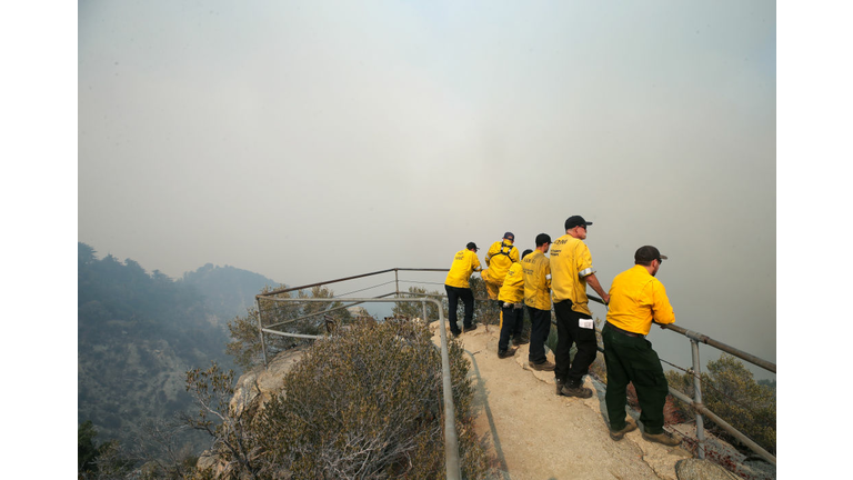 Bobcat Wildfire Continues To Burn East Of Los Angeles Area