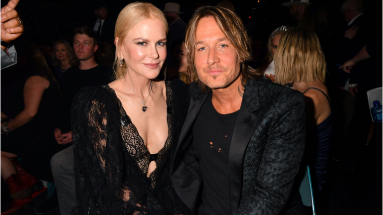 Nicole Kidman Adorably Watches Husband Keith Urban Host The ACM Awards 