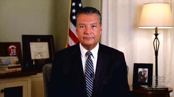 California Secretary of State Alex Padilla.