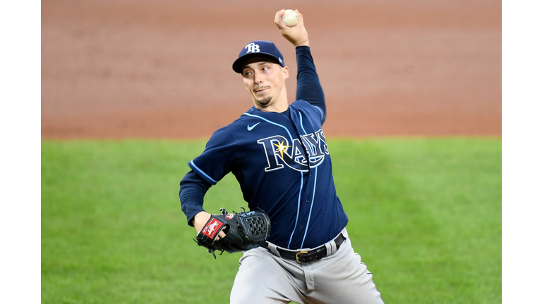 Blake Snell pitched his best game of the season in Game 1 of Thursday's doubleheader sweep of the Baltimore Orioles