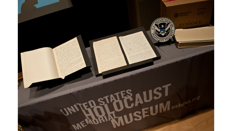 US-HISTORY-HOLOCAUST-ROSENBERG-DIARY