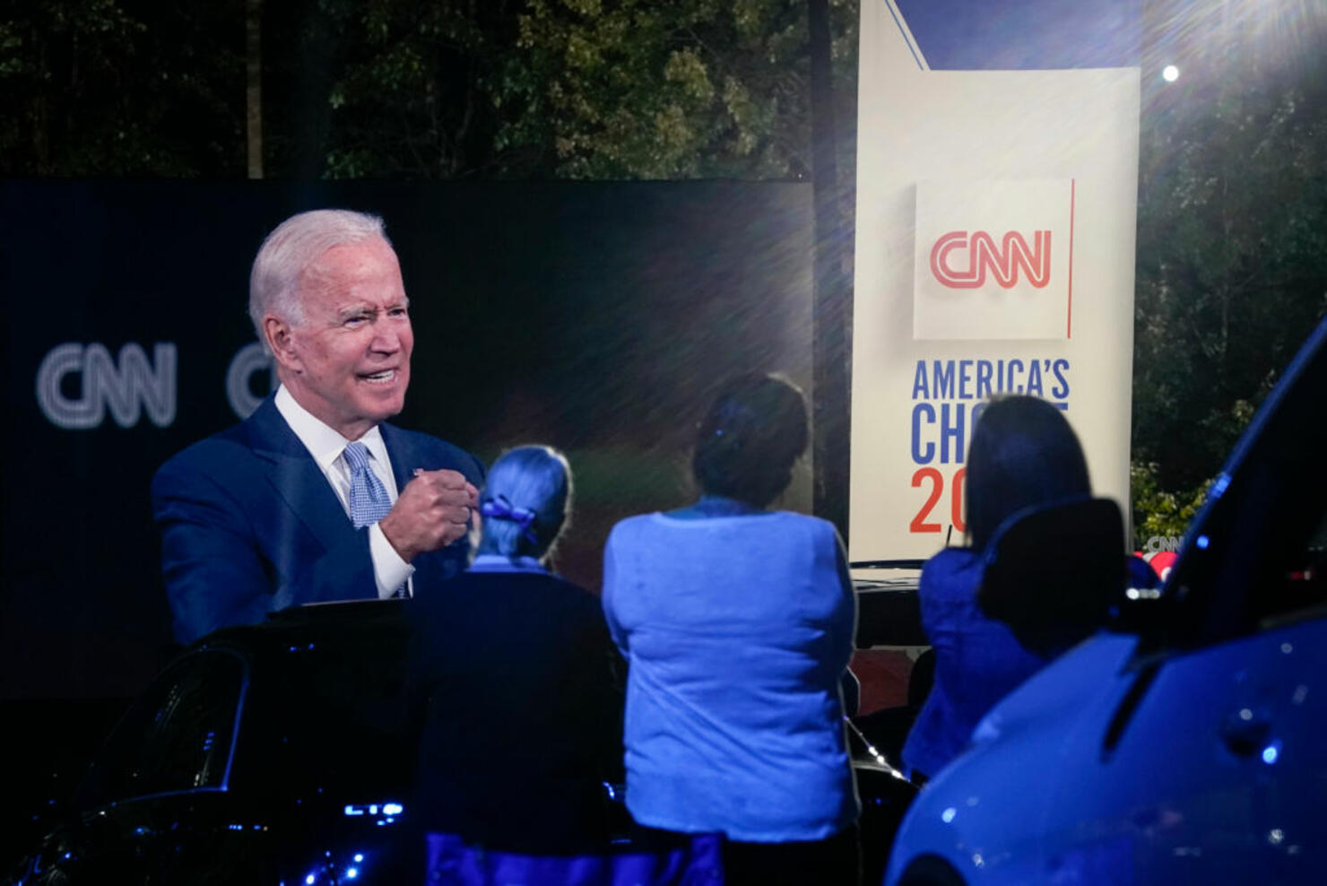 Presidential Candidate Joe Biden Participates In CNN Town Hall