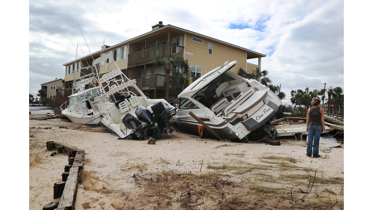 Hurricane Sally Makes Landfall On Gulf Coast