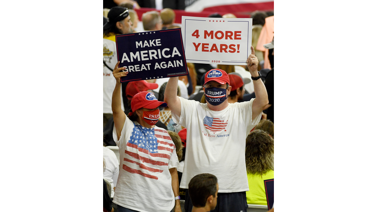 Donald Trump Holds Campaign Event In Nevada