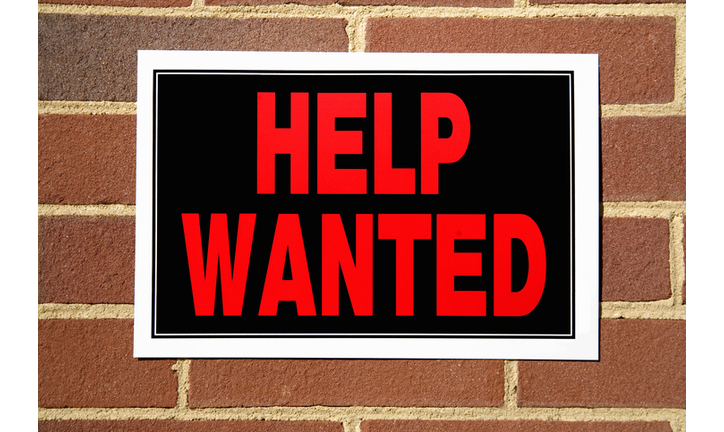 ?Help Wanted? sign