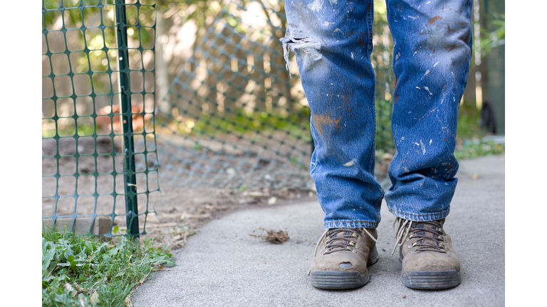 Portrait of a Worker's Feet