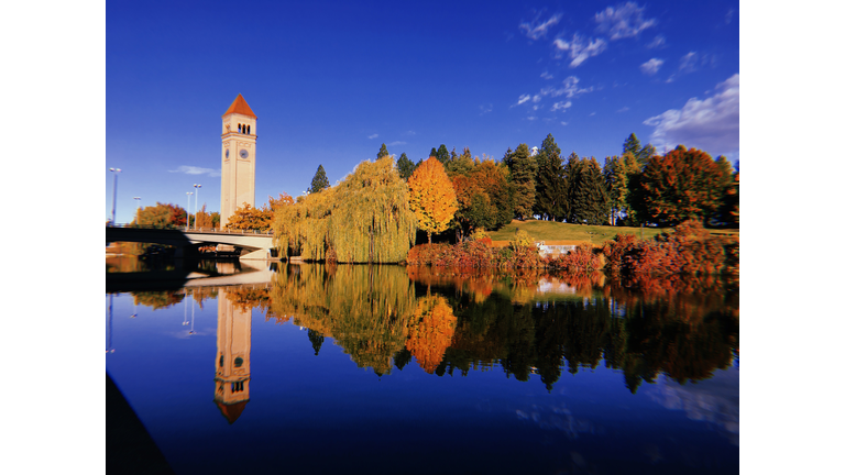 Riverfront Park in Fall