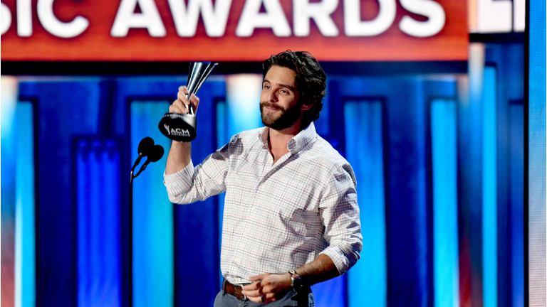 Thomas Rhett Reflects On ACM Awards Win: 'Most Surreal Moment Of My Life'