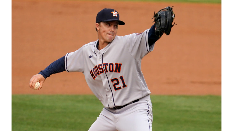 Zack Greinke, Pitcher for Monday night's game vs Detroit