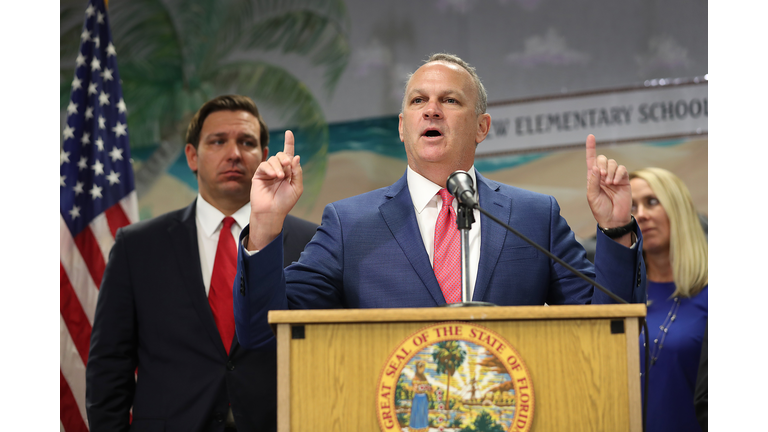 Florida Gov. Ron DeSantis Announces  Proposal To Increase Minimum Salary For Florida Teachers