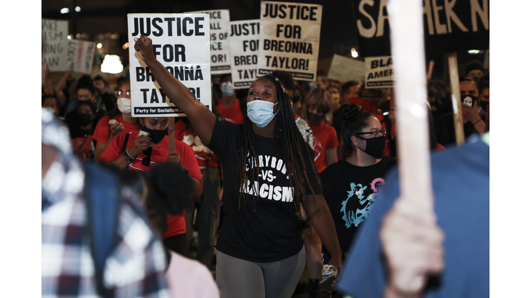 Protests Erupt Across U.S. After Charges In Death Of Breonna Taylor Are Announced
