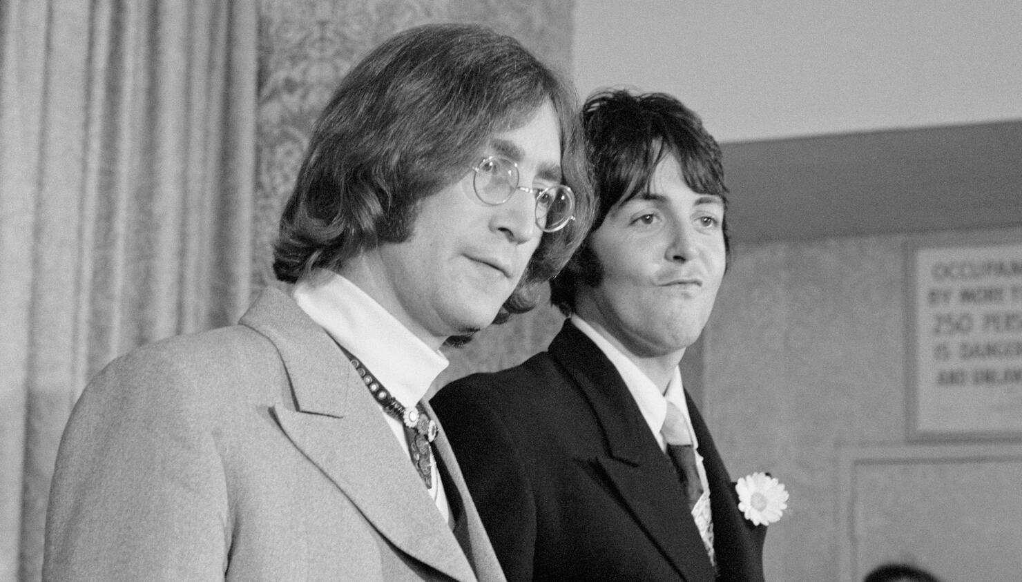 Lennon and McCartney Announce Forming of Apple Corps