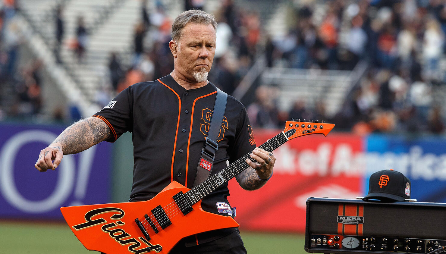 Watch Metallica Perform National Anthem For SF Giants' 'Metallica Night