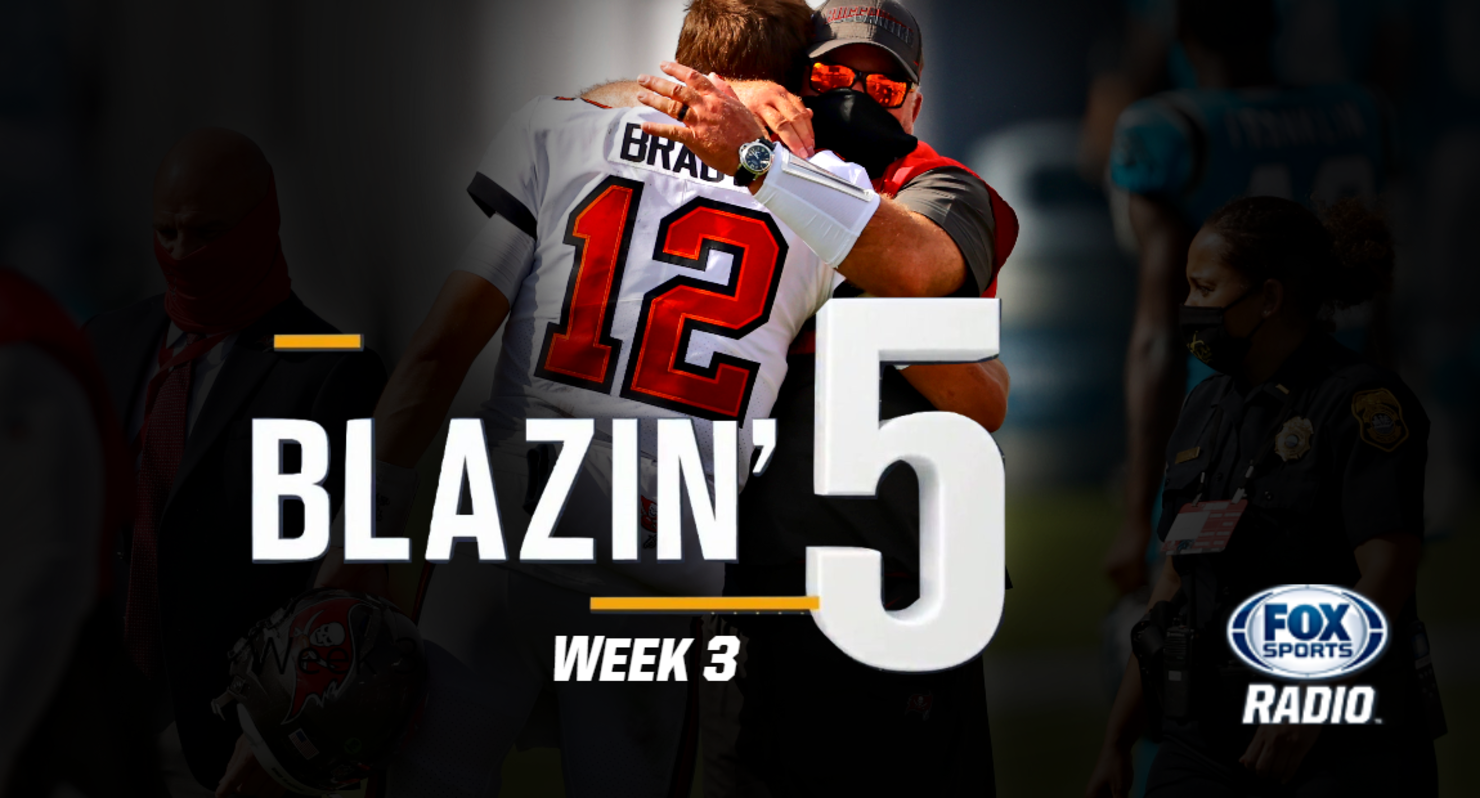 Blazing 5 Colin Cowherd Gives His Five Best NFL Bets For Week 3 (Sep