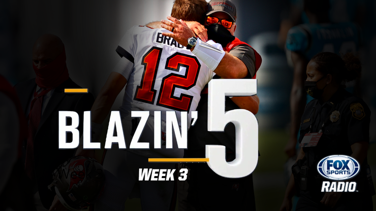 Blazing 5: Colin Cowherd Gives His Five Best NFL Bets For Week 3 (Sep. 27)