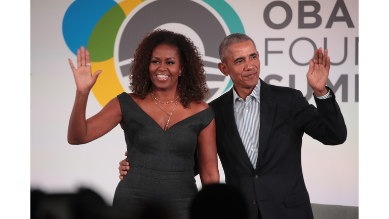 Barack And Michelle Obama Speak At Obama Foundation Summit