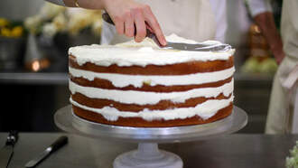 Grocery Store Cake Turned Into Beautiful Wedding Cake!