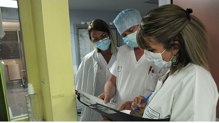 Emergency services of the Abbeville hospital