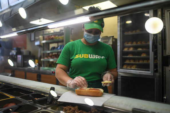 Subway Takeaway Chain Prepares Social Distancing Measures Ahead Of Reopening