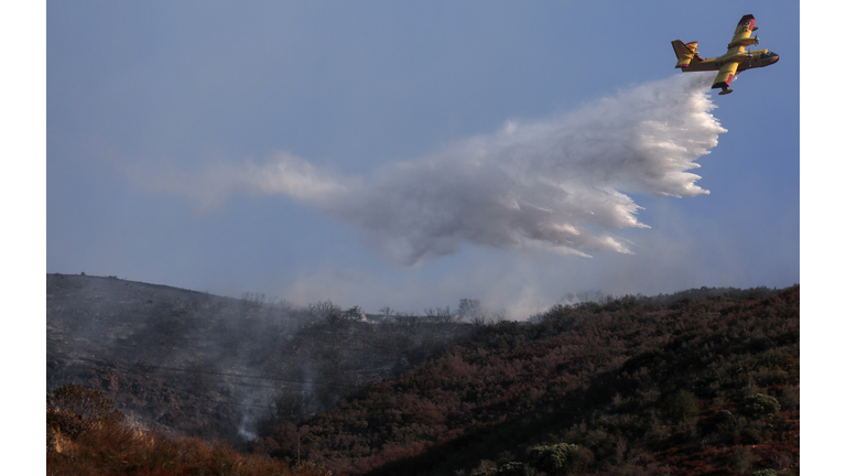 Hot And Dry Conditions In Southern California Fuel New Wildfires