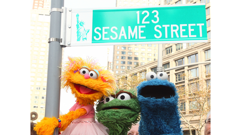 "Sesame Street" 40th Anniversary Temporary Street Renaming