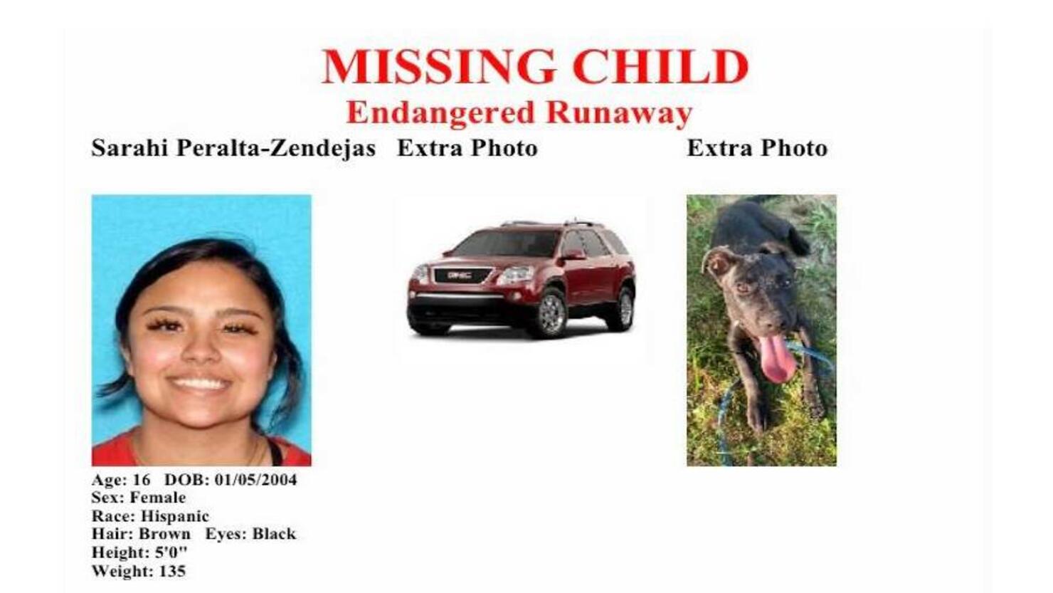 Endangered Child Alert: Dickson Runaway Teen May Be Traveling To Mexico |  iHeart