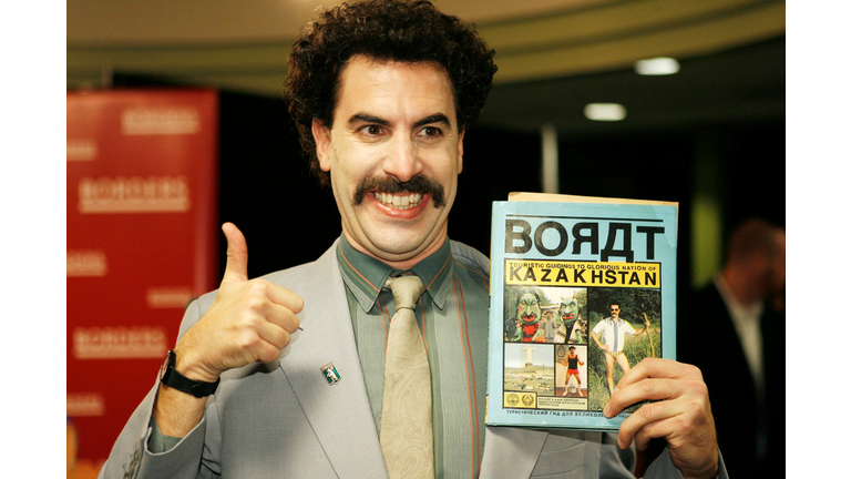 "BORAT: Touristic Guidings to Minor Nation of U.S. and A. and Touristic Guidings to Glorious Nation of Kazakhstan"