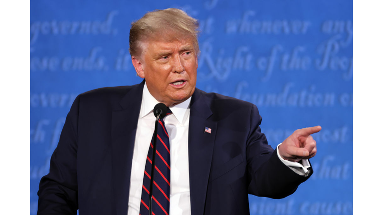 Donald Trump And Joe Biden Participate In First Presidential Debate