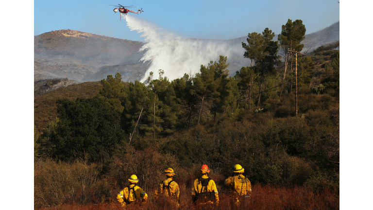 Hot And Dry Conditions In Southern California Fuel New Wildfires