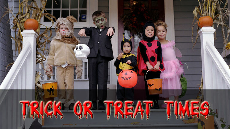 Trick Or Treat Times