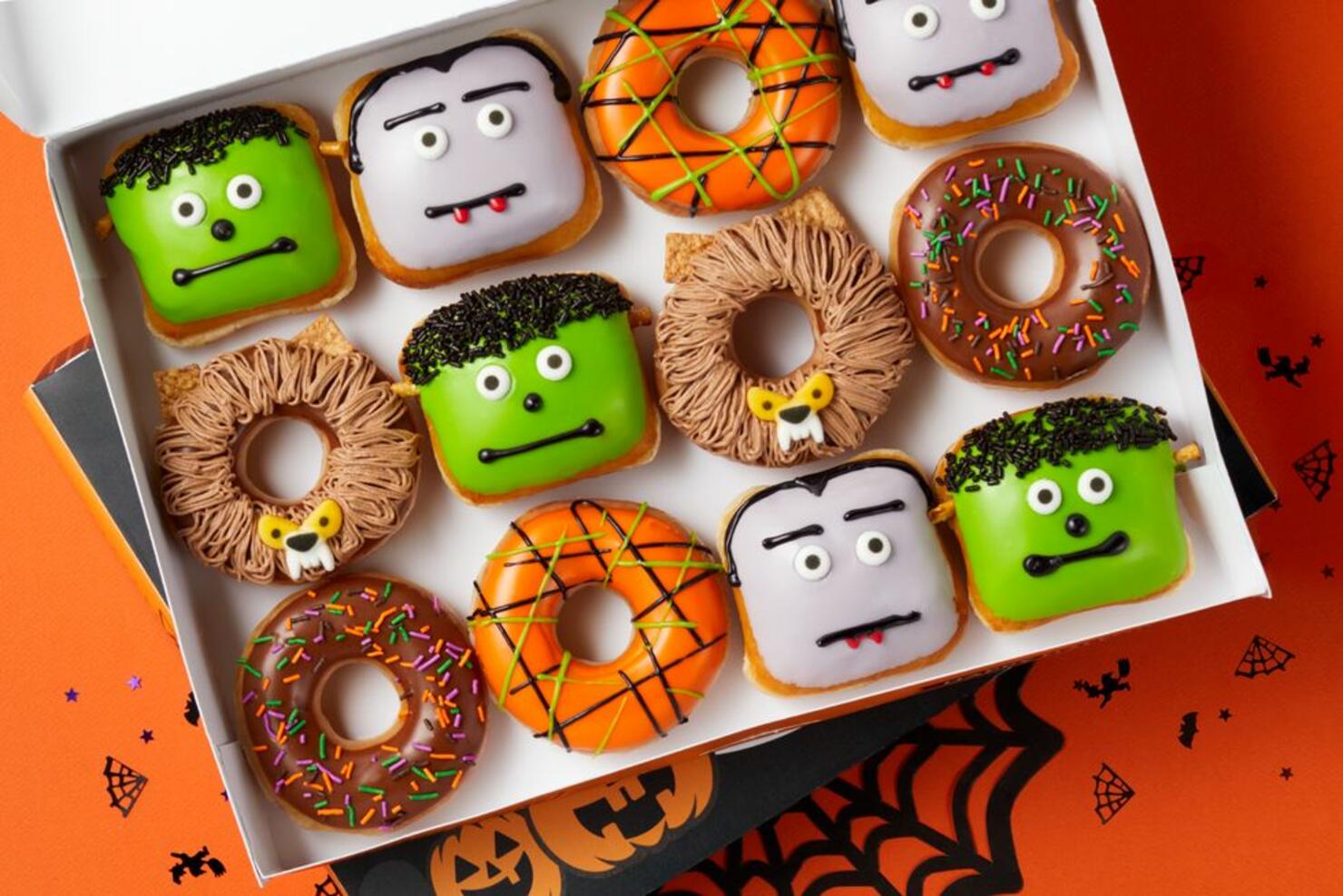 Krispy Kreme Is Celebrating Halloween With Spooky Monster Donuts iHeart