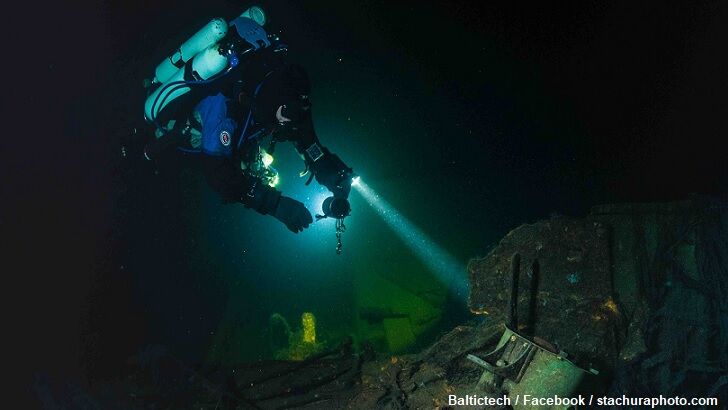 Newly Discovered Sunken Nazi Ship May Contain Legendary Lost Amber Room