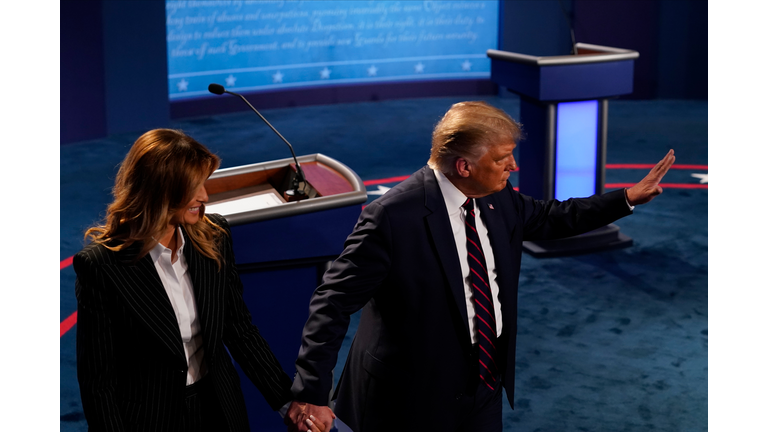 Donald Trump And Joe Biden Participate In First Presidential Debate