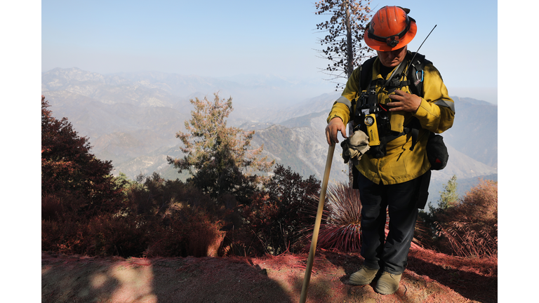 Bobcat Fire Continues To Burn In Southern California