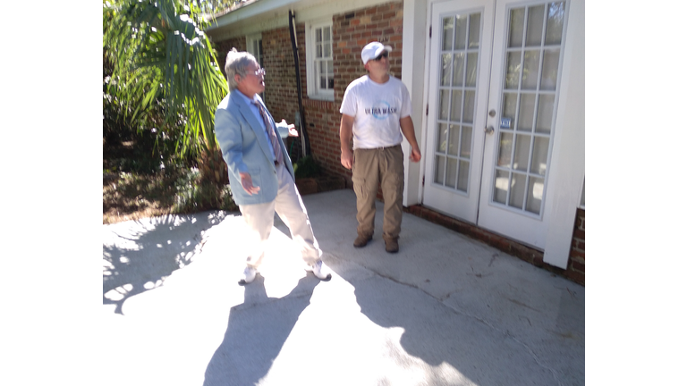 Back Door Area Clean!