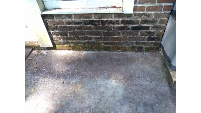 Dirty Back Door Area