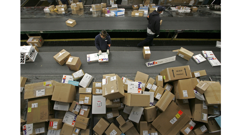 UPS And FedEx Deliver Packages As Holiday Shopping Season Begins