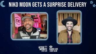 Cody Alan Showers Niko Moon In Gold 