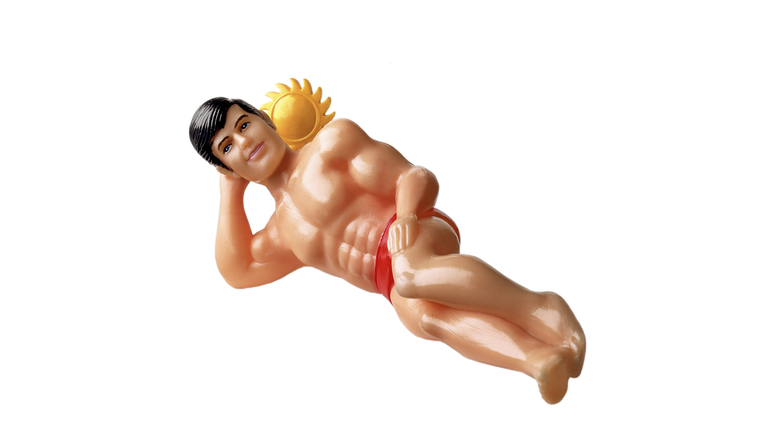 Muscular Male Doll, Sun