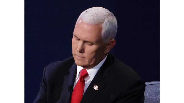 The Fly on Mike Pence's head during VP Debate