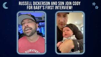 Russell Dickerson's Baby Makes On Screen Debut With Cody Alan 