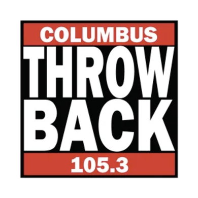 Throwback 105.3 logo