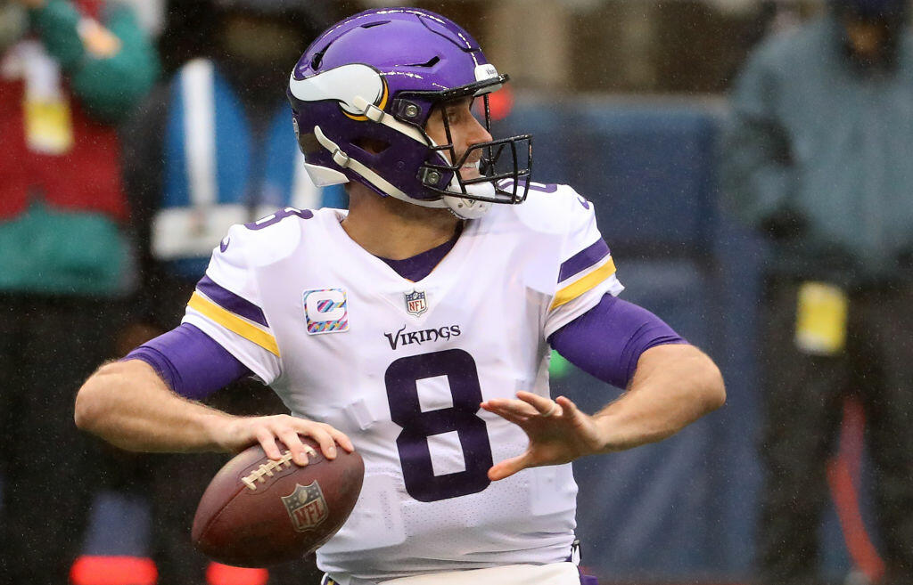 Ex-Spartan, 'goofball' Kirk Cousins at peace during Vikings camp