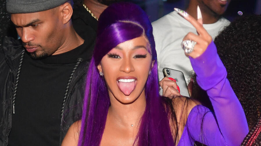 Cardi B Flaunts Curves In String Bikini For Vegas Birthday Bash | IHeart