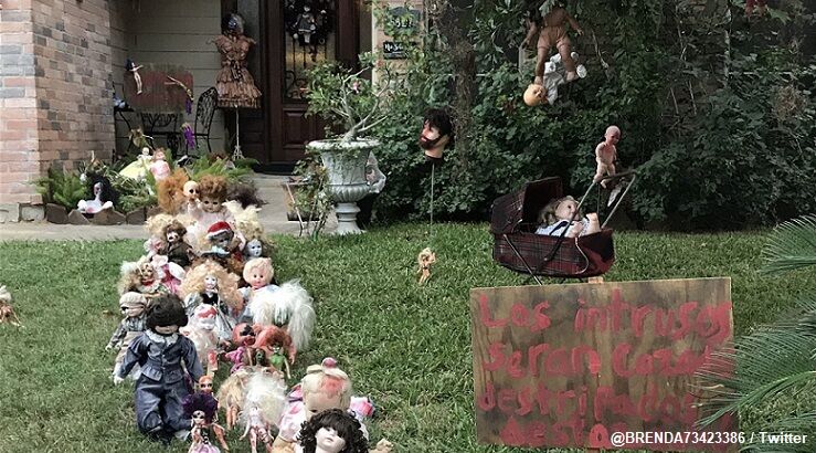 Video: Texas Home Transforms Into 'Island of Dolls' for Halloween