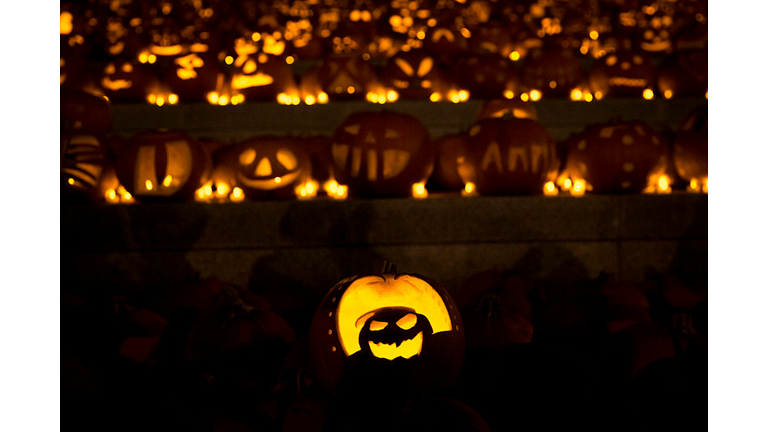 Installation Of 3,000 Pumpkins Unveiled In London