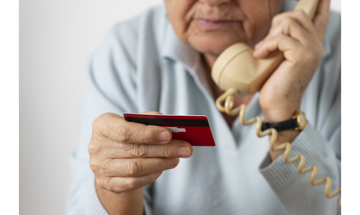 Senior Woman With Credit Card