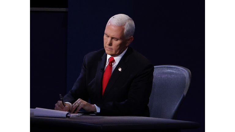Mike Pence And Kamala Harris Take Part In Vice Presidential Debate