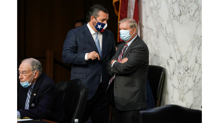 Senate Holds Confirmation Hearing For Amy Coney Barrett To Be Supreme Court Justice